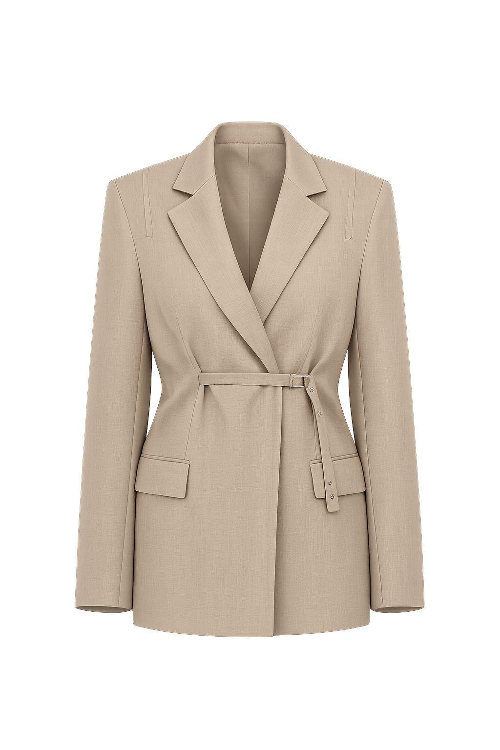 Brooklyn Blazer Jacket Beige